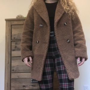 Oversized Teddy jacket